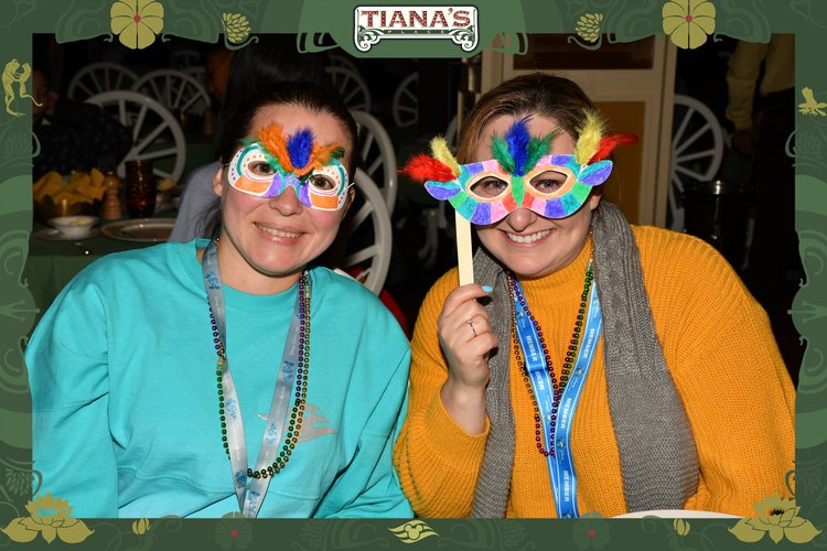 Kati and Kristi at Tiana&#x27;s Place on the Disney Wonder