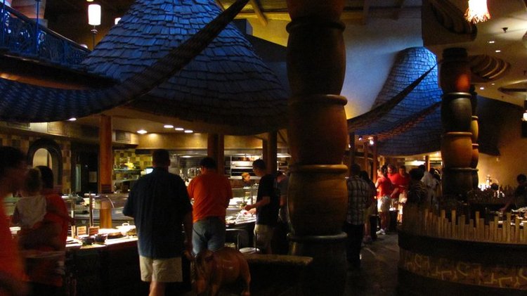 Buffet at Animal Kingdom Lodge Jambo House