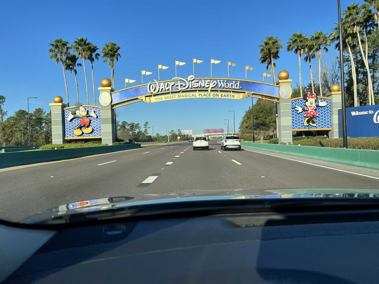 Walt Disney World entrance