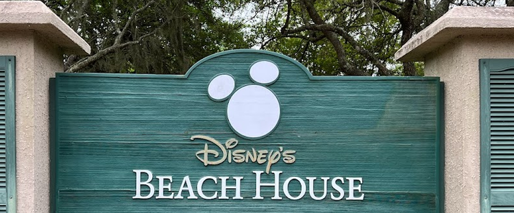 Disney&#x27;s Beach House sign