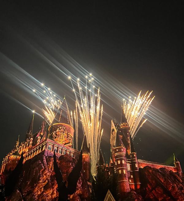 Fireworks at Hogwartz