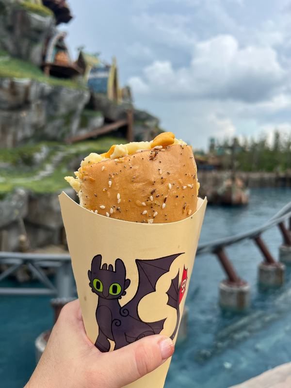 Goldfish Mac n Cheese Cone at Epic