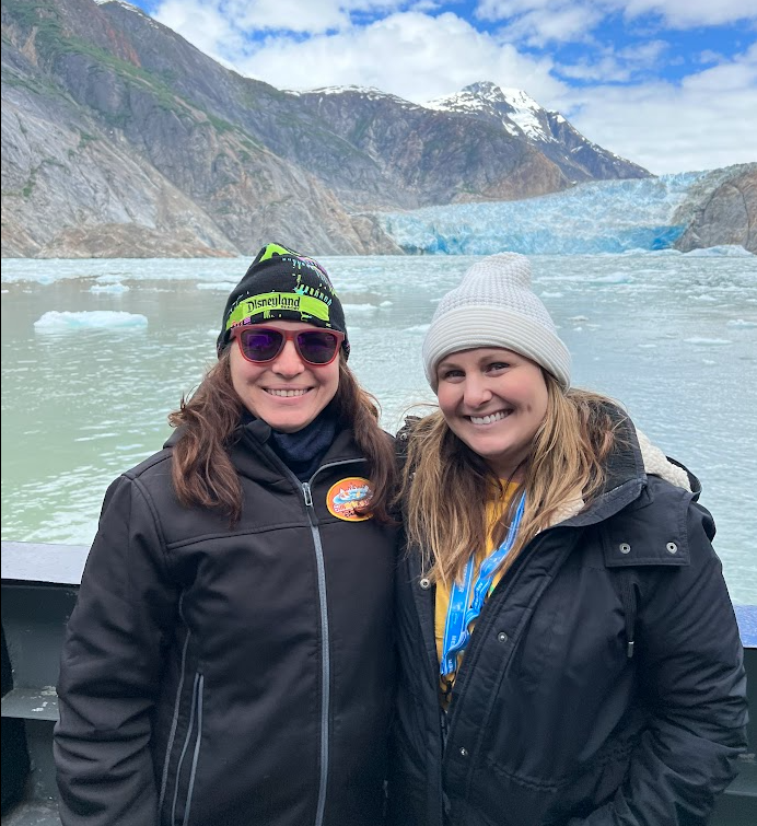 Kati and Kristi - South Sawyer Glacier