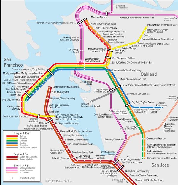 BART map