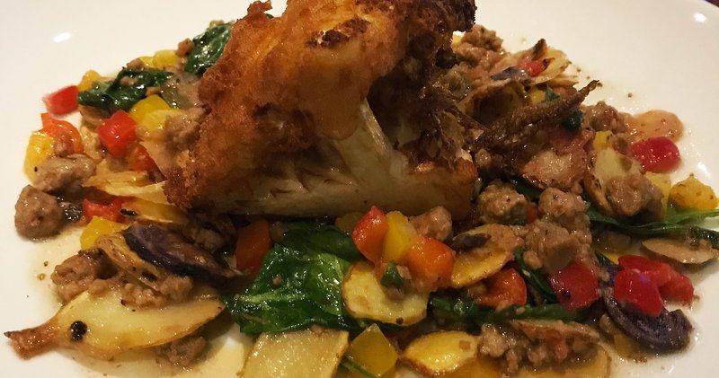 Coral Reef Restaurant Cauliflower dish