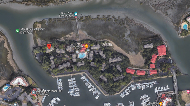 Disney&#x27;s Hilton Head Google map