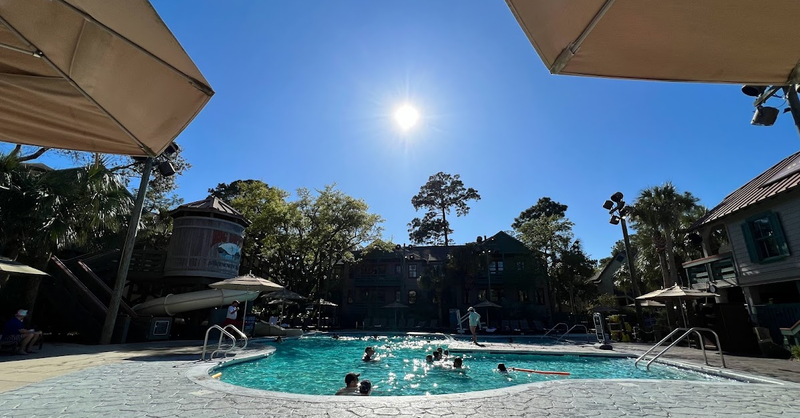 The pool at Disney's Hilton Head resort