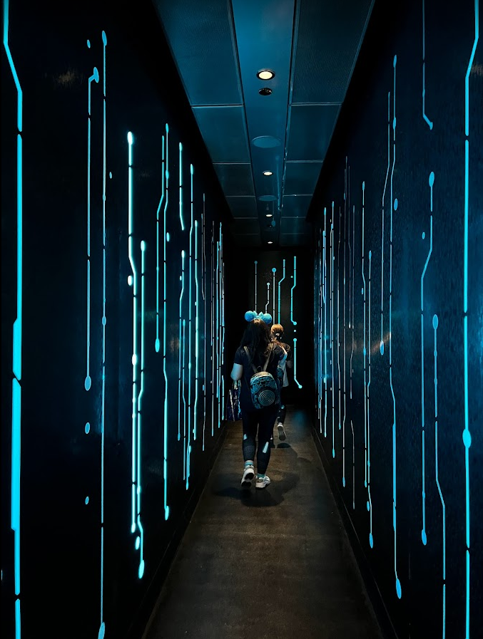 Entrance of Tron roller coaster