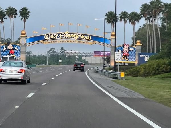Walt Disney World entrance