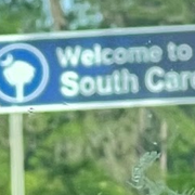 thumbnail for Welcome to South Carolina sign