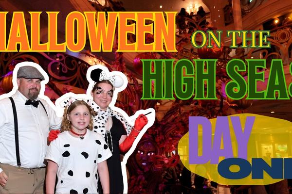 🎃 Halloween on the High Seas 2026 — Disney Wish Day 1 & Pumpkin Tree Lighting